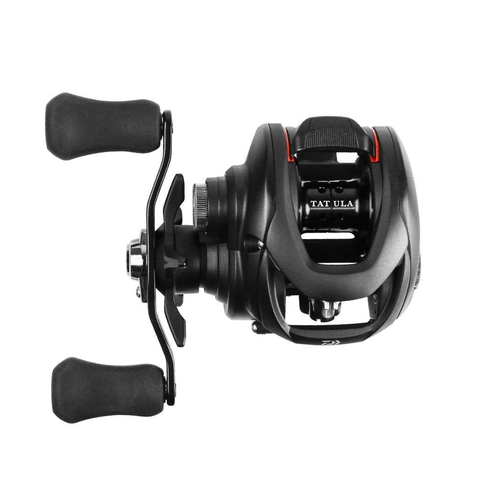 再再販 楽天市場 リール Daiwa ダイワ 釣り道具 フィッシング 送料無料 Daiwa Tatula Baitcasting Reel 100 8 1 1 Gear Ratio 8 Bearings 11 Lb Max Drag Right Hand Blackリール Daiwa ダイワ 釣り道具 フィッシング Angelica 正規品