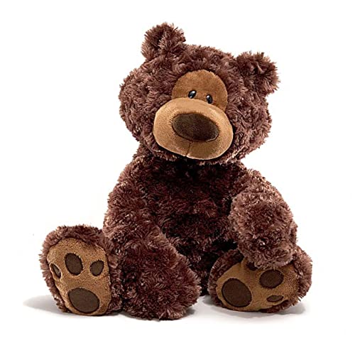 ガンド GUND ぬいぐるみ リアル お世話 GUND Philbin Classic Teddy Bear, Premium Stuffed Animal for Ages 1 and Up, Chocolate Brown, 18&rdquo;ガンド GUND ぬいぐるみ リアル お世話｜angelica