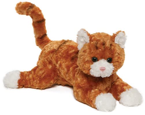 ガンド GUND ぬいぐるみ 即物的 お世話 GUND Sienna Orange Tabby Cat Stuffed Animal, Plush Toy for Ages 1 and Up, Orange/White, 14”ガンド GUND ぬいぐるみ 即物的 お世話