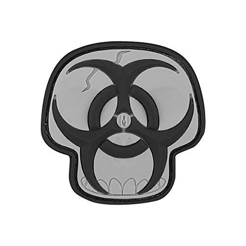 ミリタリーバックパック タクティカルバックパック サバイバルゲーム サバゲー アメリカ Maxpedition Gear Biohazard Skull Patch, Swat, 2 x 2-Inchミリタリーバックパック タクティカルバックパック サバイバルゲーム サバゲー アメリカ画像