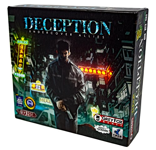ゲーム盤取り組み 英語 亜米利加 外国で取り組み Grey Fox Games Deception: Murder インチ Hong Kong EXPANSION - Undercover Allies | Social Deduction | up to 14 playersゲーム盤取り組み 英語 亜米利加 外国で取り組み