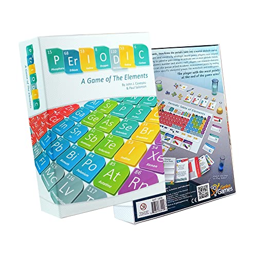 ボードゲーム 英語 アメリカ 海外ゲーム Periodic: A Game of the Elements | Periodic Table Board & Card Game About Atoms, Elements & Compounds | A Strategy Board Game for Gamers & Educational Science Game for Kids oボードゲーム 英語 アメリカ 海外ゲーム｜angelica