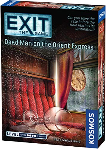 ゲーム盤競り合い 英語 亜米利加 外国で競り合い Dead Man on The Orient Express | Exit: The Game - A Kosmos Game | Family-Friendly, Card-Based at-Home Escape Room Experience for 1 to 4 Players, Ages 12+ゲーム盤競り合い 英語 亜米利加 外国で競り合い