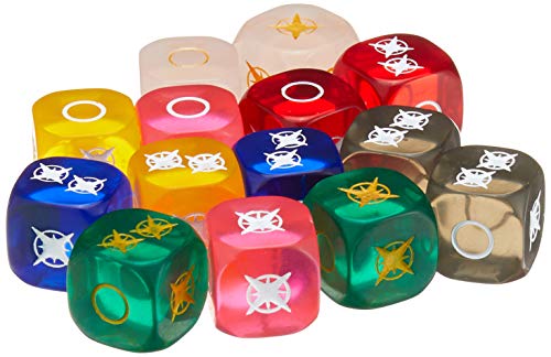 ゲーム盤力くらべ 英語 亜米利加 外国で力くらべ Renegade Game Studios Power Rangers: Heroes of The Grid Ranger Dice Set, 14 Translucent Diceゲーム盤力くらべ 英語 亜米利加 外国で力くらべ