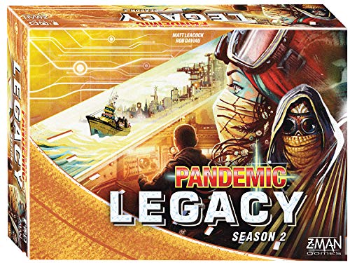 ゲーム盤取り組み 英語 亜米利加 外国で取り組み Pandemic: Legacy Season 2 (Yellow Edition)ゲーム盤取り組み 英語 亜米利加 外国で取り組み