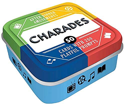 ボードゲーム 英語 アメリカ 海外ゲーム After Dinner Amusements: Charades: 50 Cards with 200 Playful Prompts (Charades Game for Adults and Family, Portable Camping and Holiday Games)ボードゲーム 英語 アメリカ 海外ゲーム｜angelica