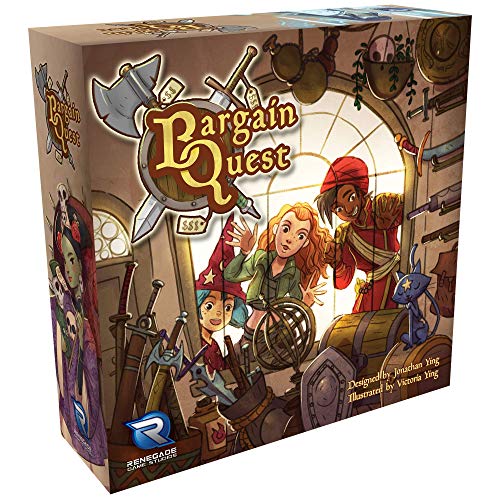 ボードゲーム 英語 アメリカ 海外ゲーム Renegade Game Studios Bargain Quest Game for 2-6 Players Aged 8 & Up, Playing time 30-60 minutes, A Game of Adventure and Capitalismボードゲーム 英語 アメリカ 海外ゲーム|angelica