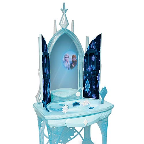 訳ありセール格安 アナと雪の女王 アナ雪 ディズニープリンセス フローズン Disney Frozen 2 Elsa S Enchanted Ice Vanity Includes Lights Iconic Story Moments Plays Vuelie And Into The Unknown For Aアナと雪の女王 アナ雪 ディズニープリンセス フローズン