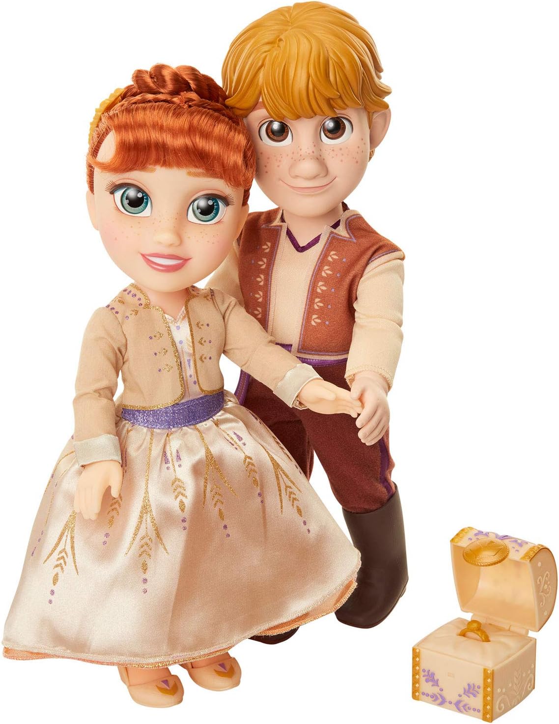 アナと雪の女王 アナ雪 ディズニープリンセス フローズン 送料無料 Disney Frozen 2 Anna Kristoff Dolls Proposal Gift Set Comes With Ring Ring Box Features Authentic Film Details Desigアナと雪の女王 アナ雪 ディズニープリンセス フローズン