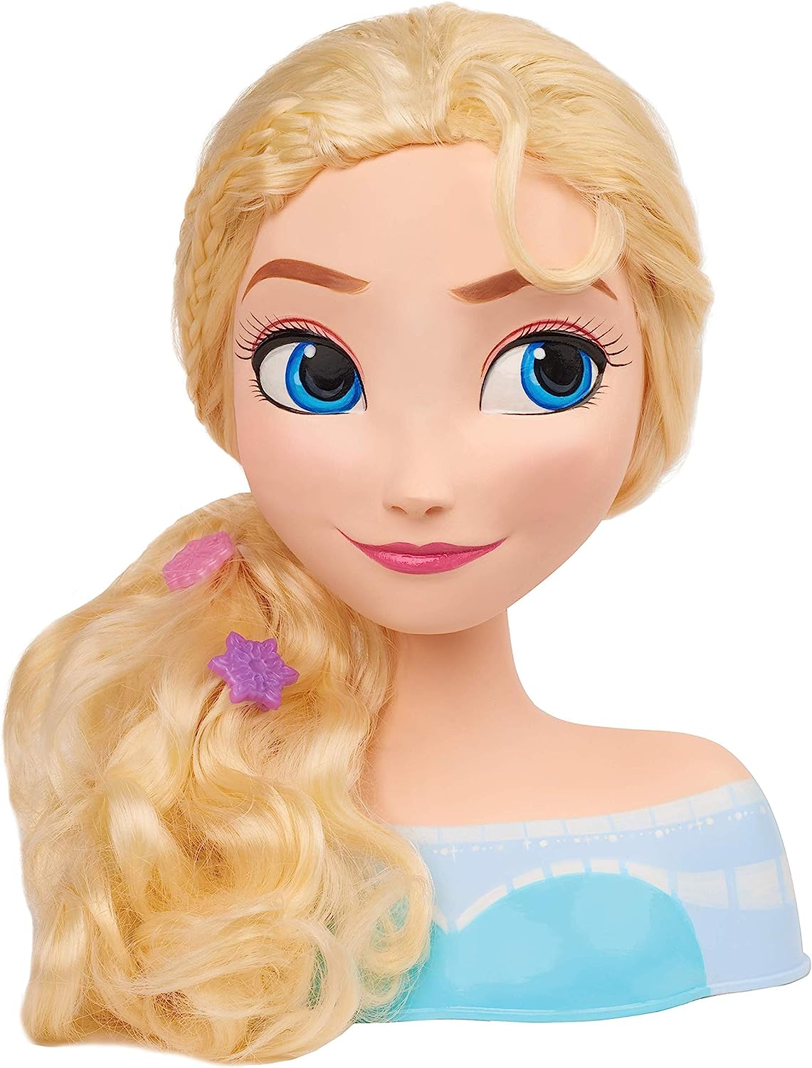楽天市場 送料無料 ディズニー Disney アナと雪の女王 エルザ スタイリングヘッド 3歳以上 自分の髪にもスノーフレークヘアタイとヘアクリップを使用できます Angelica