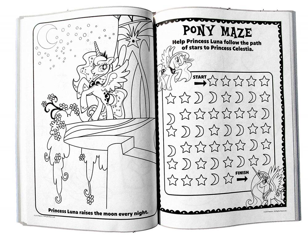 楽天市場 マイリトルポニー ハズブロ Hasbro おしゃれなポニー かわいいポニー ゆめかわいい 送料無料 My Little Pony Coloring Book Super Set With Stickers 2 Jumbo Books And Stマイリトルポニー ハズブロ Hasbro おしゃれなポニー かわいいポニー ゆめ