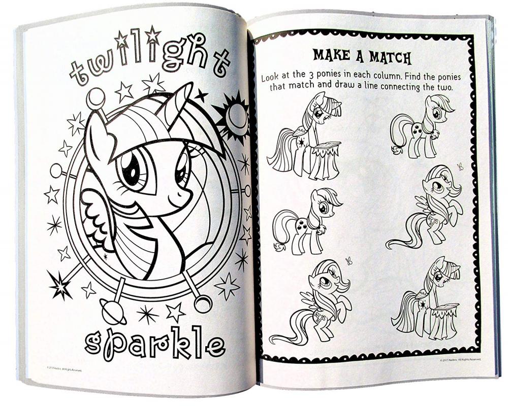 楽天市場 マイリトルポニー ハズブロ Hasbro おしゃれなポニー かわいいポニー ゆめかわいい 送料無料 My Little Pony Coloring Book Super Set With Stickers 2 Jumbo Books And Stマイリトルポニー ハズブロ Hasbro おしゃれなポニー かわいいポニー ゆめ