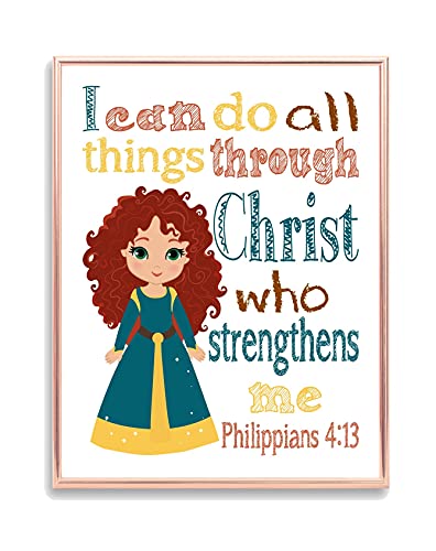 でおすすめアイテム Things All Do Can I Print Decor Nursery Inspirational Princess Brave 送料無料 Merida ディズニープリンセス ブレイブ メリダ メリダとおそろしの森 Through ディズニープリンセス ブレイブ メリダ Phメリダとおそろしの森 Me