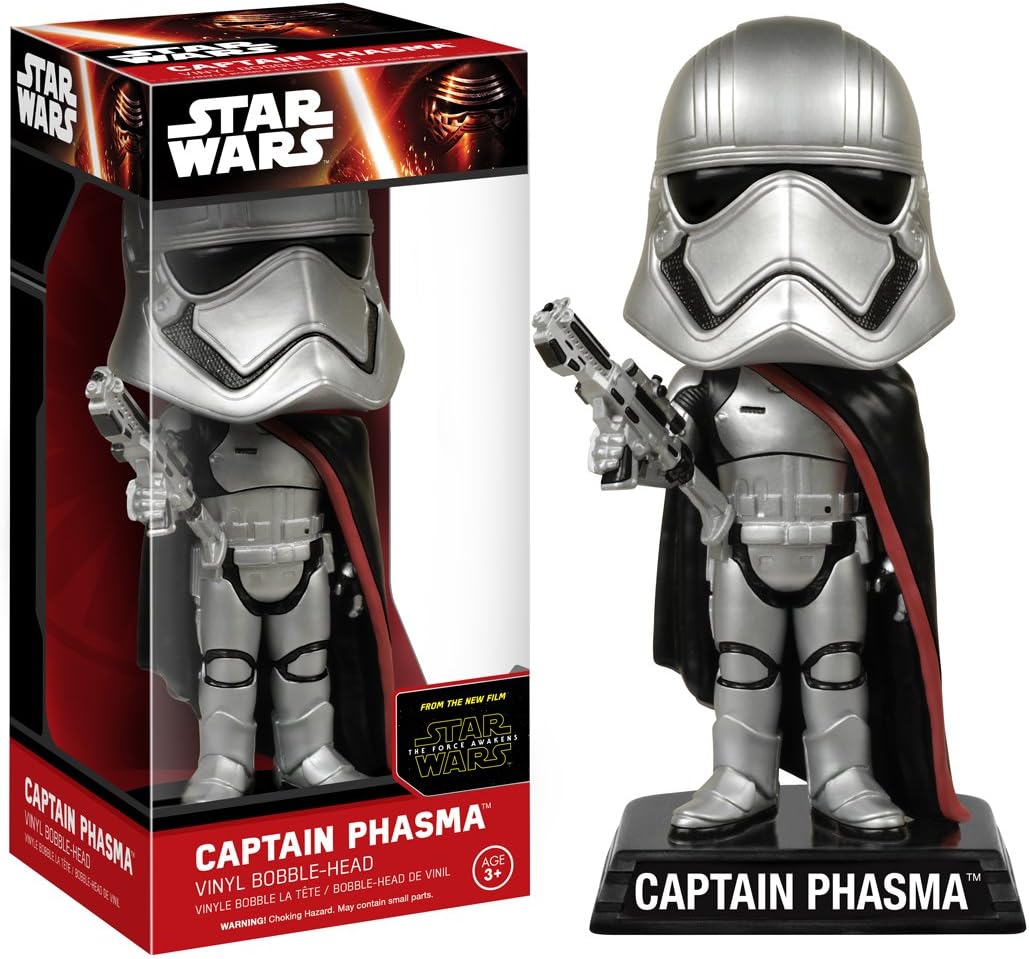 ボブル上端 水泡ヘッド 首振りドール ボビンヘッド Bobblehead 送料無料 Star Wars Episode 7 Captain Phasma Wacky Wobblerボブルヘッド バブルヘッド 首振り人形 ボビンヘッド Bobblehead Cannes Encheres Com