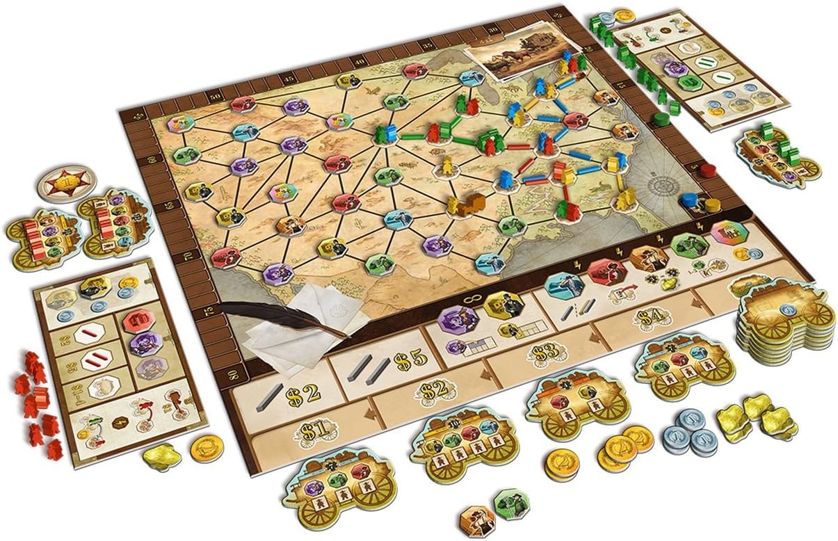 流行に ボードゲーム 英語 アメリカ 海外ゲーム Queen Games Pioneers Board Gameボードゲーム 英語 アメリカ 海外ゲーム 好評 Azurpiscines68 Fr