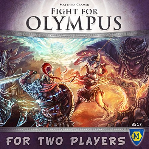 ゲーム盤力くらべ 英語 亜米利加 外国で力くらべ Lookout Fight for Olympus Board Game - Epic Mythological Strategy Game, Fun Family Game for Kids and Adults, Ages 12+, 2 Players, 30 Minute Playtime, Made Gamesゲーム盤力くらべ 英語 亜米利加 外国で力くらべ