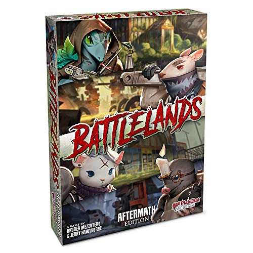 ゲーム盤力くらべ 英語 亜米利加 外国で力くらべ Battlelands Board Game - Post-Apocalyptic Surival Strategy Game, Fast and Furious Combat Game for Kids \u0026 Adults, Ages 14+, 3-5 Player, 30-60 Minute Playtime, Made by Plaid Haゲーム盤力くらべ 英語 亜米利加 外国で力くらべ