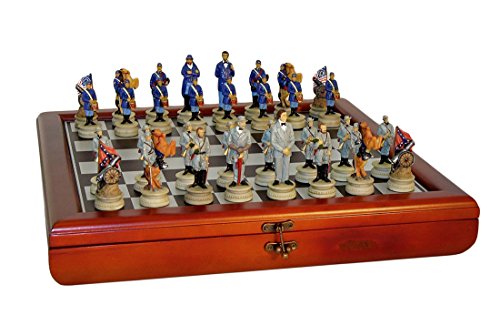 ゲーム盤力くらべ 英語 亜米利加 外国で力くらべ WorldWise Chess Civil War Generals Chess Setゲーム盤力くらべ 英語 亜米利加 外国で力くらべ