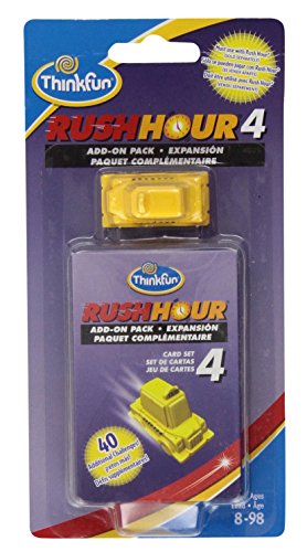 ゲーム盤競り合い 英語 亜米利加 外国で競り合い Rush Hour 4 by Thinkfunゲーム盤競り合い 英語 亜米利加 外国で競り合い