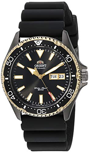 ウオッチ 東洋 メンズ Orient Men\u0027s Kamasu Stainless Steel Japanese-Automatic Diving Watch with Silicone Strap, Silver, 22 (Model: RA-AA0005B19A)ウオッチ 東洋 メンズ