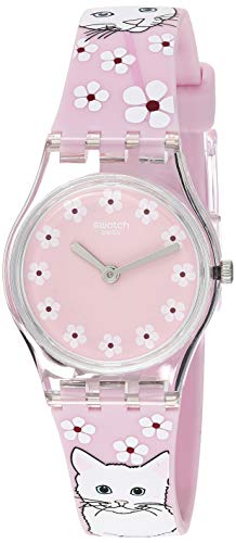 New限定品 腕時計 スウォッチ レディース Swatch Women S I Love Your Folk Quartz Silicone Strap Pink 12 Casual Watch Model Lp156 腕時計 スウォッチ レディース Seal限定商品 Pammos Com