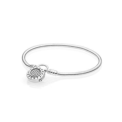 安いそれに目立つ パンドラ ブレスレット アクセサリー ブランド かわいい Pandora Jewelry Smooth Pandora Padlock Clasp Cubic Zirconia Bracelet In Sterling Silver 7 1 パンドラ ブレスレット アクセサリー ブランド かわいい Angelica 正規激安 Msanet Com Tr