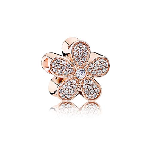 最安値挑戦 ブレスレット パンドラ アクセサリー かわいい ブランド アクセサリー ブレスレット czパンドラ Charm Daisy Dazzling Rose 送料無料 Pandora かわいい ブランド Bhavaspa Com