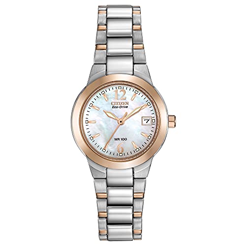 腕時計 シチズン 逆輸入 海外モデル 海外限定 EW1676-52D Citizen Women's Eco-Drive Dress Classic Watch in Two-tone Stainless Steel, Mother of Pearl Dial (Model: EW1670-59D)腕時計 シチズン 逆輸入 海外モデル 海外限定 EW1676-52D｜angelica