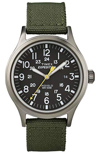 ウオッチ 引き分けメックス メンズ T49961 Timex Expedition Scout Black Dial Green Nylon Strap Gents Watch T49961ウオッチ 引き分けメックス メンズ T49961
