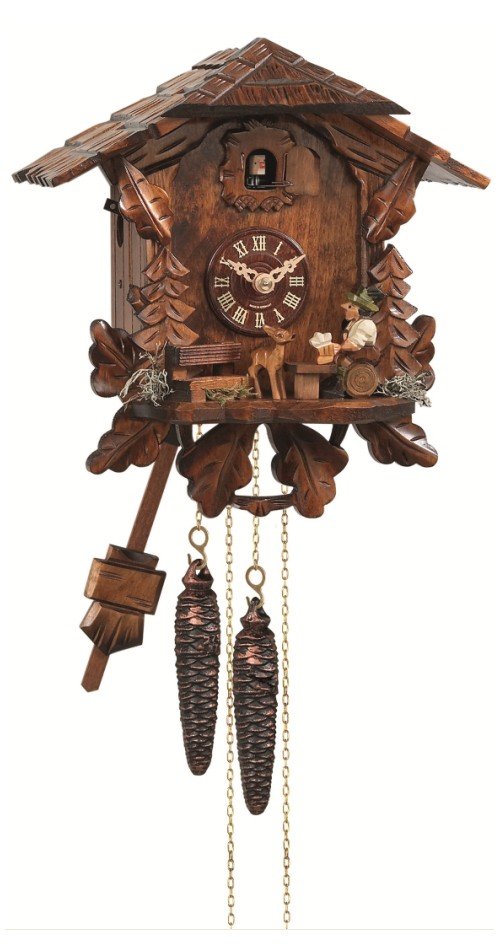 カッコー時辰儀 室内装飾 飾りもの時辰儀 外国で真似形 亜米利加 Engstler Cuckoo Clock Black Forest House with Moving Beer Drinker EN 434カッコー時辰儀 室内装飾 飾りもの時辰儀 外国で真似形 亜米利加