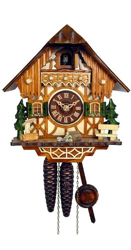 カッコー時計 インテリア 壁掛け時計 海外モデル アメリカ August Schwer Cuckoo Clock Little Black Forest House 1.0260.01.Cカッコー時計 インテリア 壁掛け時計 海外モデル アメリカ|angelica