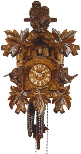 カッコー時計 インテリア 壁掛け時計 海外モデル アメリカ August Schwer Cuckoo Clock 2 Owls 1.8511.01.Pカッコー時計 インテリア 壁掛け時計 海外モデル アメリカ｜angelica
