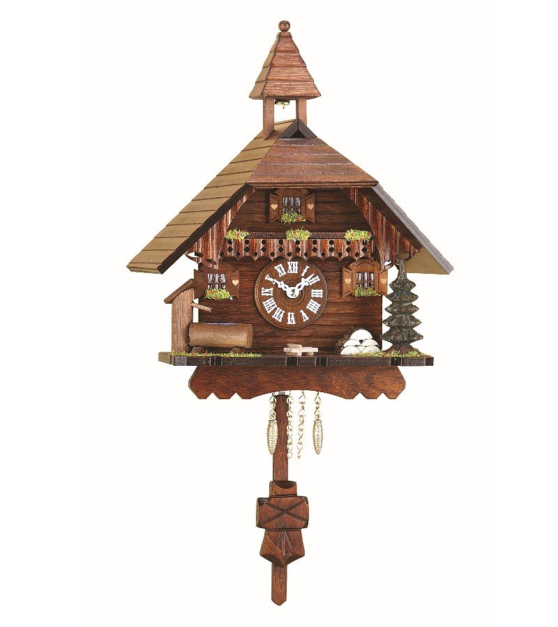 カッコー時辰儀 室内装飾 飾り付け時辰儀 外国で模範例 亜米利加 Trenkle Kuckulino Black Forest Clock Black Forest House with Quartz Movement and Cuckoo Chime TU 2034 PQカッコー時辰儀 室内装飾 飾り付け時辰儀 外国で模範例 亜米利加 置き時計・掛け時計-インテリア・寝具・収納-掛け時計