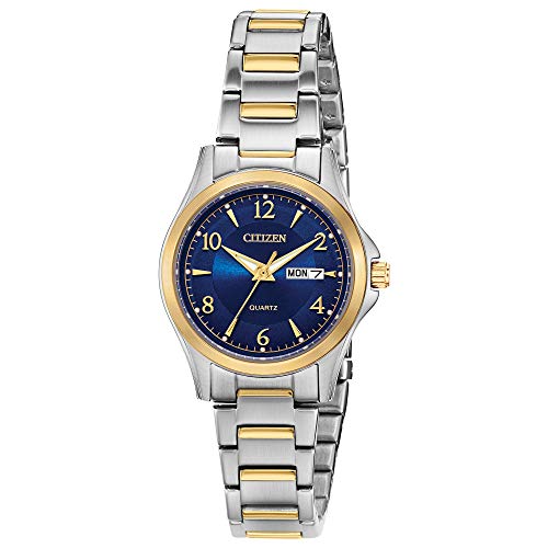 腕時計 シチズン 逆輸入 海外モデル 海外限定 Citizen Quartz Womens Watch, Stainless Steel, Classic, Two-Tone (Model: EQ0595-55L)腕時計 シチズン 逆輸入 海外モデル 海外限定｜angelica
