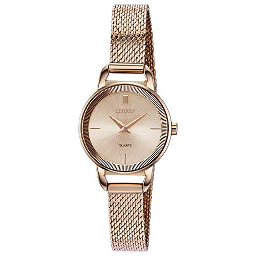 腕時計 シチズン 逆輸入 海外モデル 海外限定 Citizen Quartz Womens Watch, Rose Gold Dial, Stainless Steel, Classic, Rose Gold腕時計 シチズン 逆輸入 海外モデル 海外限定｜angelica