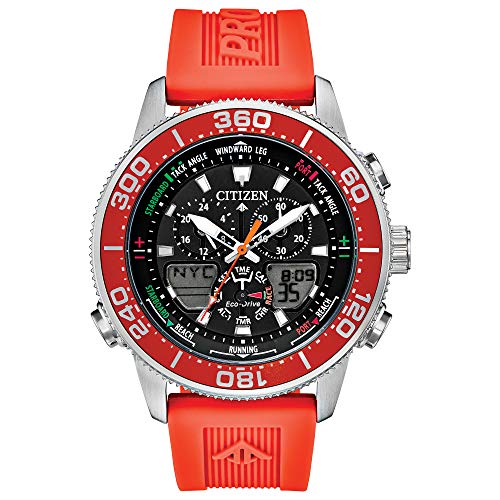 腕時計 シチズン 逆輸入 海外モデル 海外限定 Citizen Men's Promaster Sailhawk Eco-Drive Watch, Yacht Racing Timer, Chronograph, Polyurethane Strap, Dual-Time, Analog/Digital Times, Luminous Hands and Markers, 腕時計 シチズン 逆輸入 海外モデル 海外限定|angelica