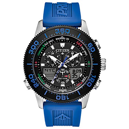 ウオッチ シチズン 逆インポート 外国でひな形 外国で押さえる Citizen Men\u0027s Promaster Sailhawk Eco-Drive Watch, Yacht Racing Timer, Chronograph, Polyurethane Strap, Dual-Time, Analog/Digital Times, Luminous Hands and Markers, ウオッチ シチズン 逆インポート 外国でひな形 外国で押さえる