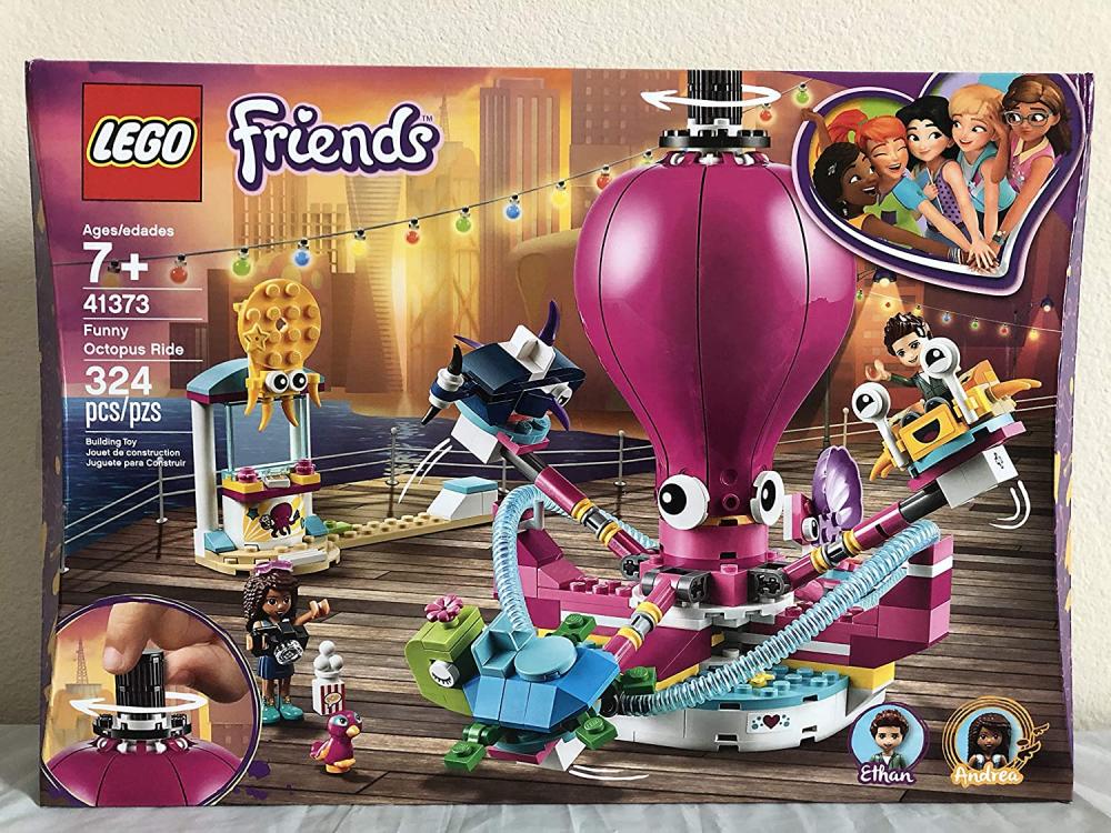 lego friends funny octopus ride