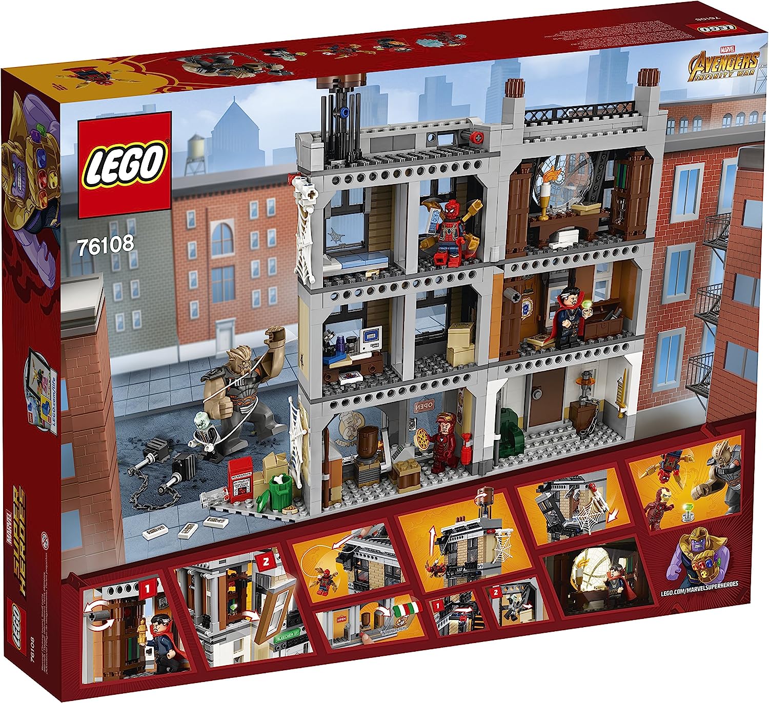 lego sanctum sanctorum showdown