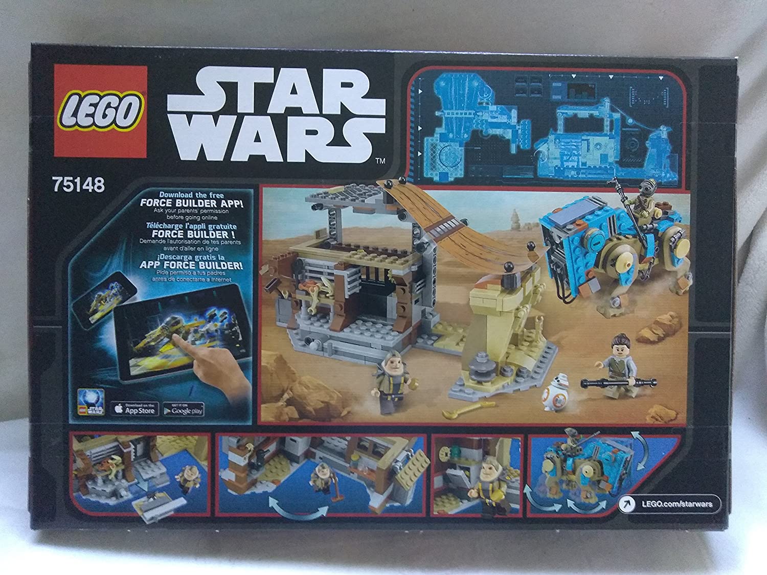 レゴ スターウォーズ 送料無料 Lego Star Wars Encounter On Jakku With Unkar Plutt Teedo Rey 8 530 Pcs Ages 8 14 New In Boxレゴ スターウォーズ Sandjfisheries Co Uk