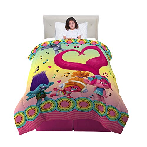 トロールズ アメリカ直輸入 アニメ 映画 ドリームワークス 送料無料 Franco Kids Bedding Comforter Twin Full Size 72 X 86 Trollsトロールズ アメリカ直輸入 アニメ 映画 ドリームワークス Badiacolombia Com