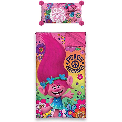 トロールズ アメリカ直輸入 アニメ 映画 ドリームワークス 送料無料 Dreamworks Trolls Slumber Bag Pillow 2 Piece Setトロールズ アメリカ直輸入 アニメ 映画 ドリームワークス Cliniquemenara Ma