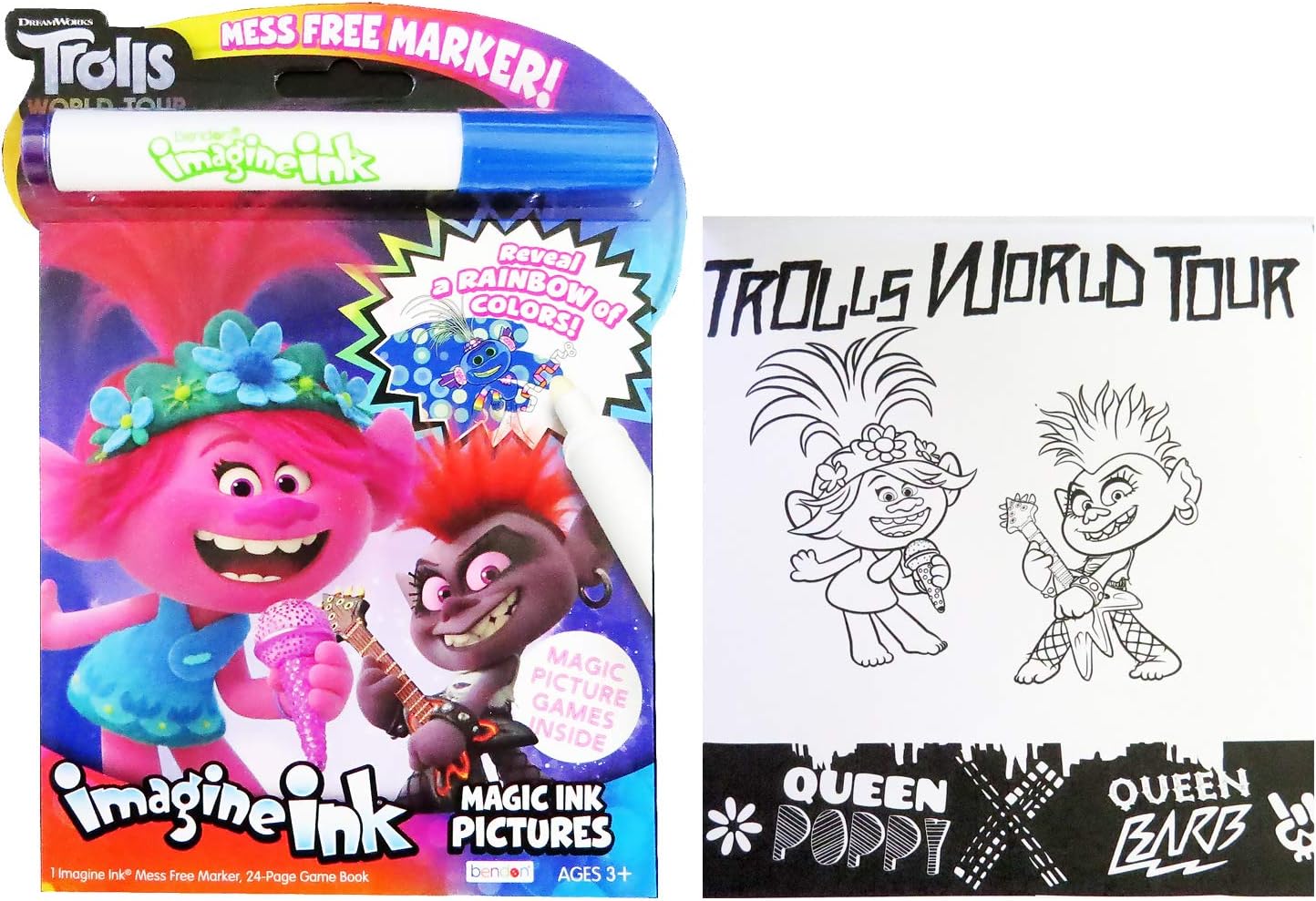 楽天市場 トロールズ アメリカ直輸入 アニメ 映画 ドリームワークス 送料無料 Imagine Ink Magic Pictures Coloring Activity Books Set Moana Trolls World Tour Frozen Iiトロールズ アメリカ直輸入 アニメ 映画 ドリームワークス Angelica