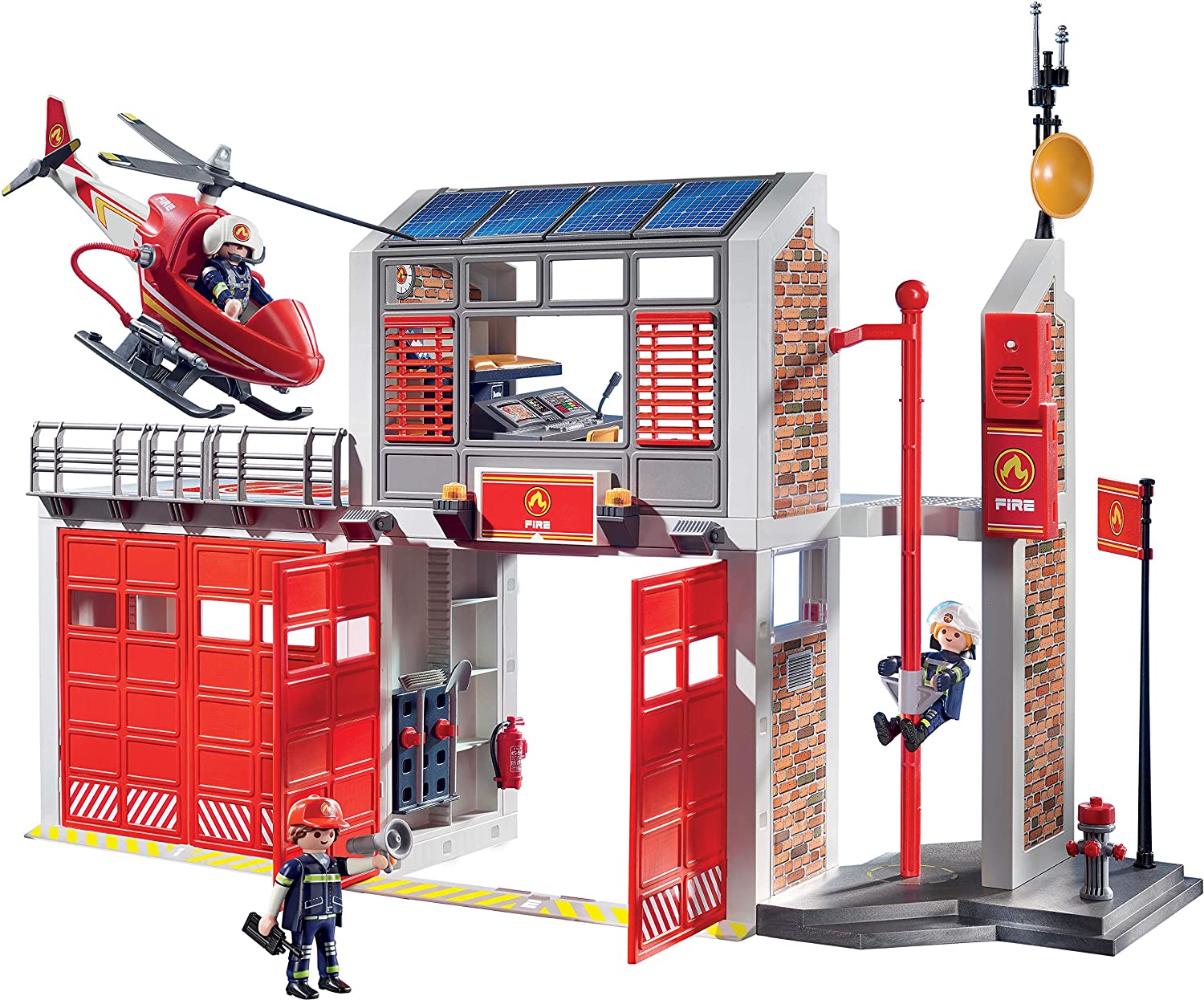 期間限定特価 プレイモービル ブロック 組み立て 知育玩具 ドイツ Playmobil Fire Station Multi 58 5 X 50 01 X 9 3 Cmプレイモービル ブロック 組み立て 知育玩具 ドイツ Angelica 史上最も激安 Terraislandica Com