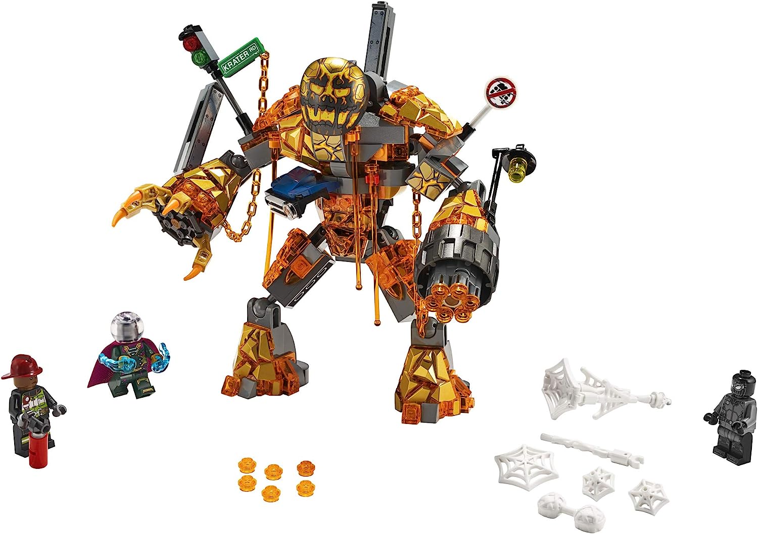 早割クーポン レゴ スーパーヒーローズ マーベル Dcコミックス スーパーヒーローガールズ Lego Marvel Spider Man Far From Home Molten Man Battle Building Kit 294 Pieces レゴ スーパーヒーローズ マーベル Dcコミックス スーパーヒーローガールズ 正規品