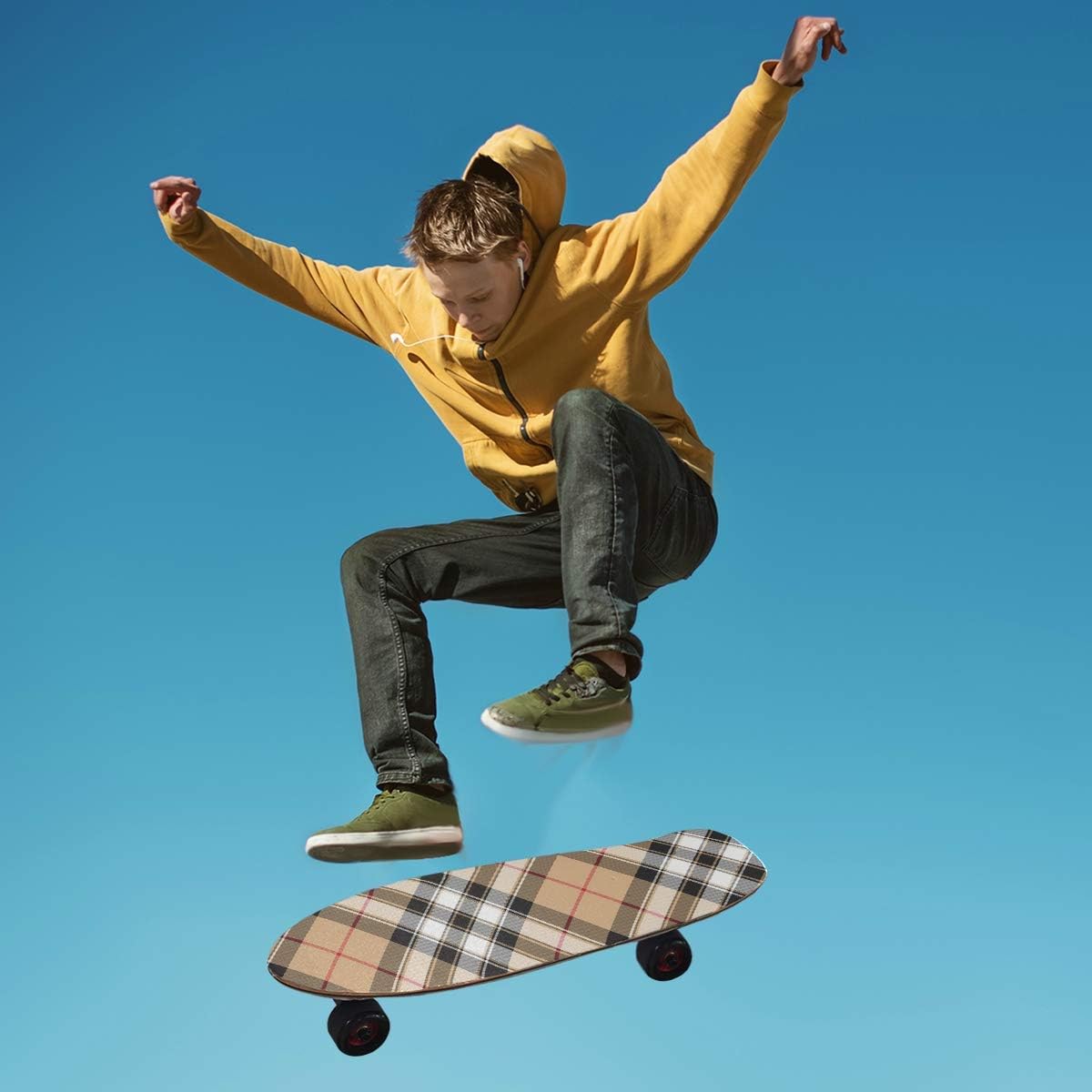 即発送可能 デッキテープ グリップテープ スケボー スケートボード 海外モデル Nigbin Vintage Scotland Plaid Diagonal Skateboard Grip Tape Sheet Bubble Free Longboard Griptape Graphic 3 デッキテープ グリップテープ スケボー スケートボード 海外モデルw 期間