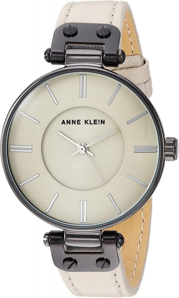 人気ショップが最安値挑戦 楽天市場 腕時計 アンクライン レディース 送料無料 Anne Klein Women S Gunmetal And Cream Colored Leather Strap Watch Ak 3445gycr腕時計 アンクライン レディース Angelica 50 Off Ditlantas Ntb Polri Go Id