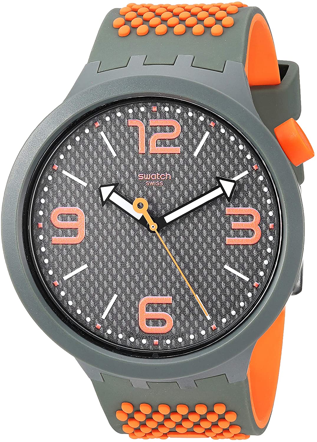 代引不可 腕時計 スウォッチ レディース Swatch Big Bold Quartz Silicone Strap Green 24 Casual Watch Model So27m101 腕時計 スウォッチ レディース 50 Off Autoplaza Com Bo