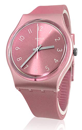 保存版 腕時計 スウォッチ レディース Swatch Gp161 So Pink Sun Brushed Dial Shiny Metallic Band Watch腕時計 スウォッチ レディース 安い購入 Www Reayaholding Com