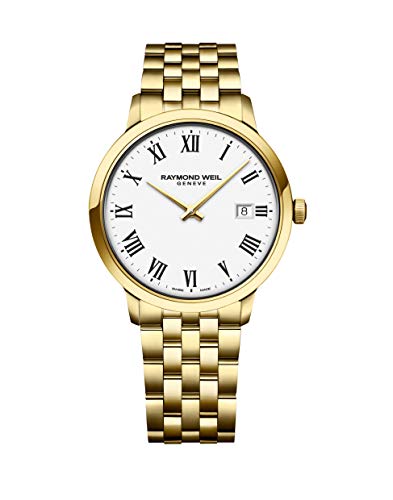 激安特価 腕時計 レイモンドウィル メンズ スイスの高級腕時計 Raymond Weil Men S Toccata Two Tone Swiss Quartz Stainless Steel With Yellow Gold Pvd Plating Strap 19 Casual Watch Model 5485 P 腕時計 レイモンドウィル メンズ スイスの高級腕時計